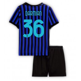 Inter Milan Matteo Darmian #36 Thuis tenue Kids 2025-26 Korte Mouw (+ Korte broeken)